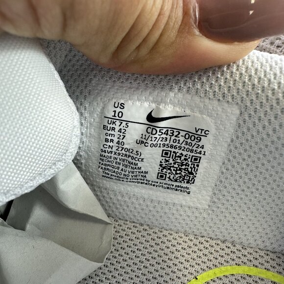 Nike Air Max Excee Women's size 10 Phantom Sail Running Shoes CD5432-009 - Picture 8 of 8